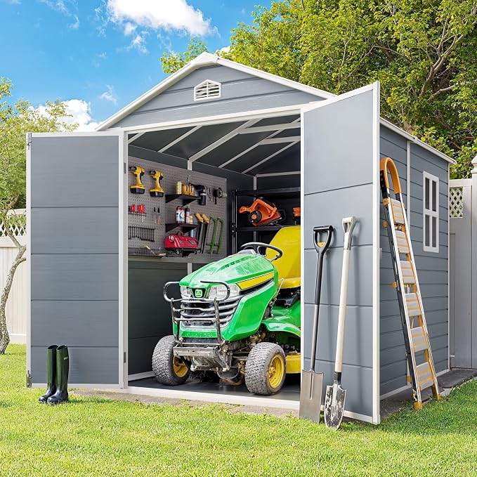 Gizoon 8x6 FT Outdoor Storage Shed - Image 4
