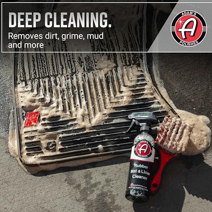 Adam's Polishes Rubber Mat & Liner Cleaner Protectant & Rubber Floor Mat - Image 4