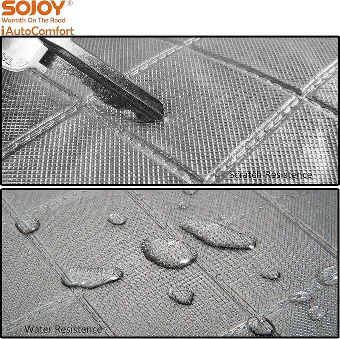Sojoy Car Covers All Weather Waterproof Car Covers Soft Aluminum Car Cover - Image 6