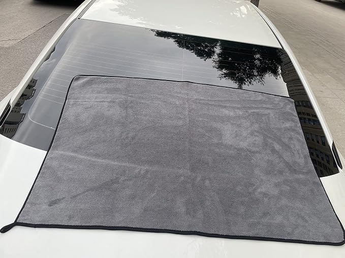 Large Microfiber Drying Towel for Car, Great Thick Soft Plush Towels, 36 x - Image 5