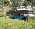 12x20 FT Metal Carport, Heavy Duty Car Port Canopy by ATOVERChristmasTree