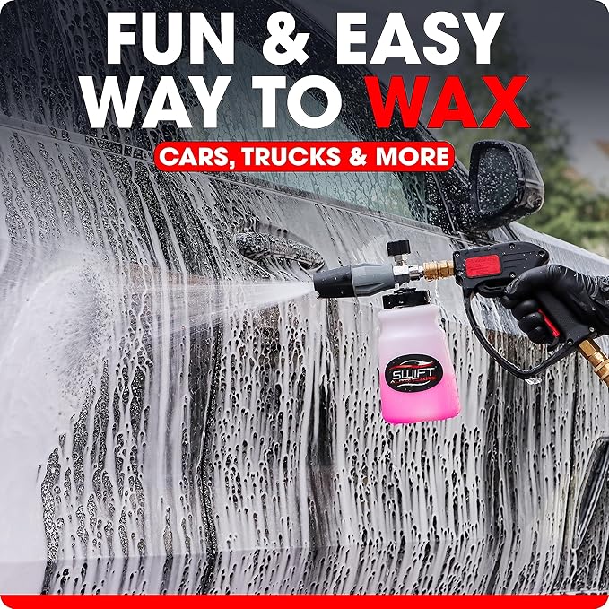 Swift Touchless Ceramic Foamable Wax – Spray On/Rinse Off - Image 3
