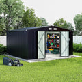 8x10x6.4 FT Outdoor Storage Sheds by GarveeLife